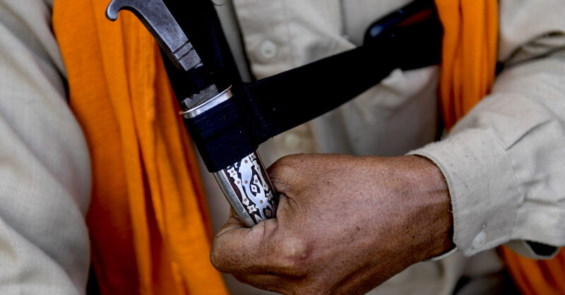 Don’t ban the kirpan