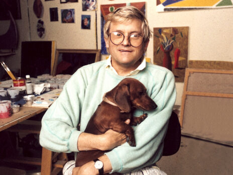 David Hockney was a swirling, explosive star