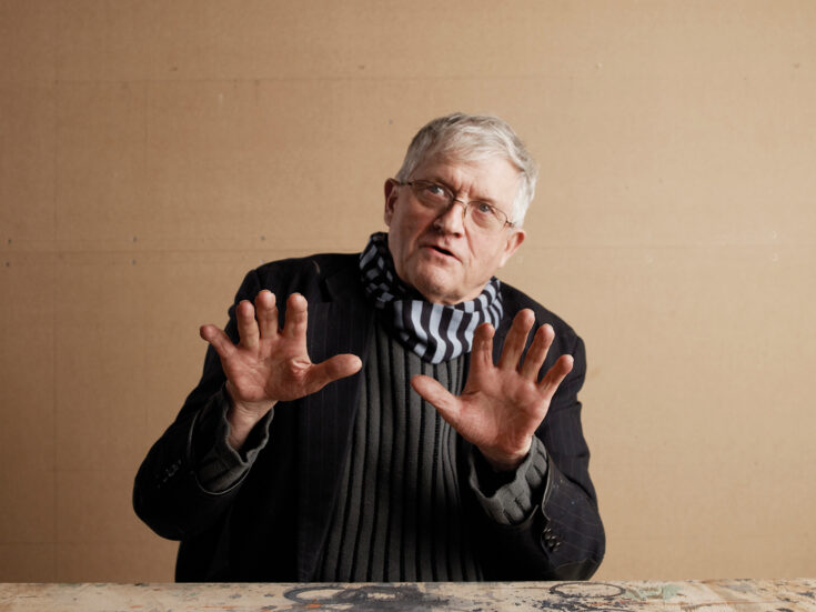 Photo of David Hockney was as serious as he was fun