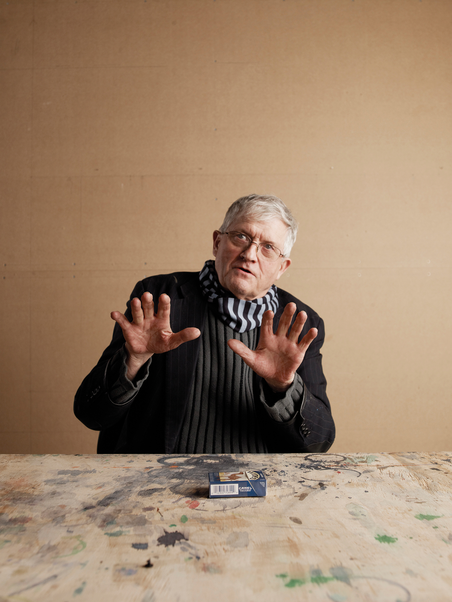 David Hockney was as serious as he was fun