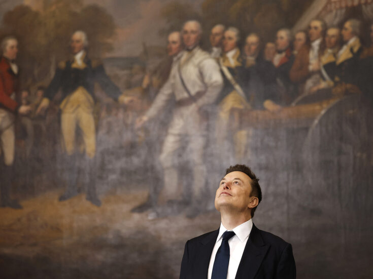 Photo of Elon Musk is the bastard heir of liberal capitalism