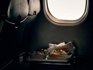 Put some respect on aeroplane food