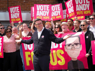 Andy Burnham wins big in Makerfield
