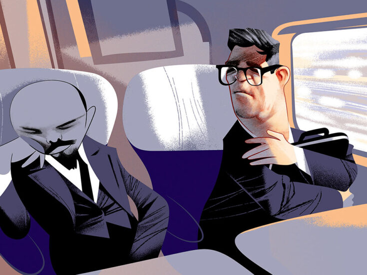 Andy Burnham does a Lenin