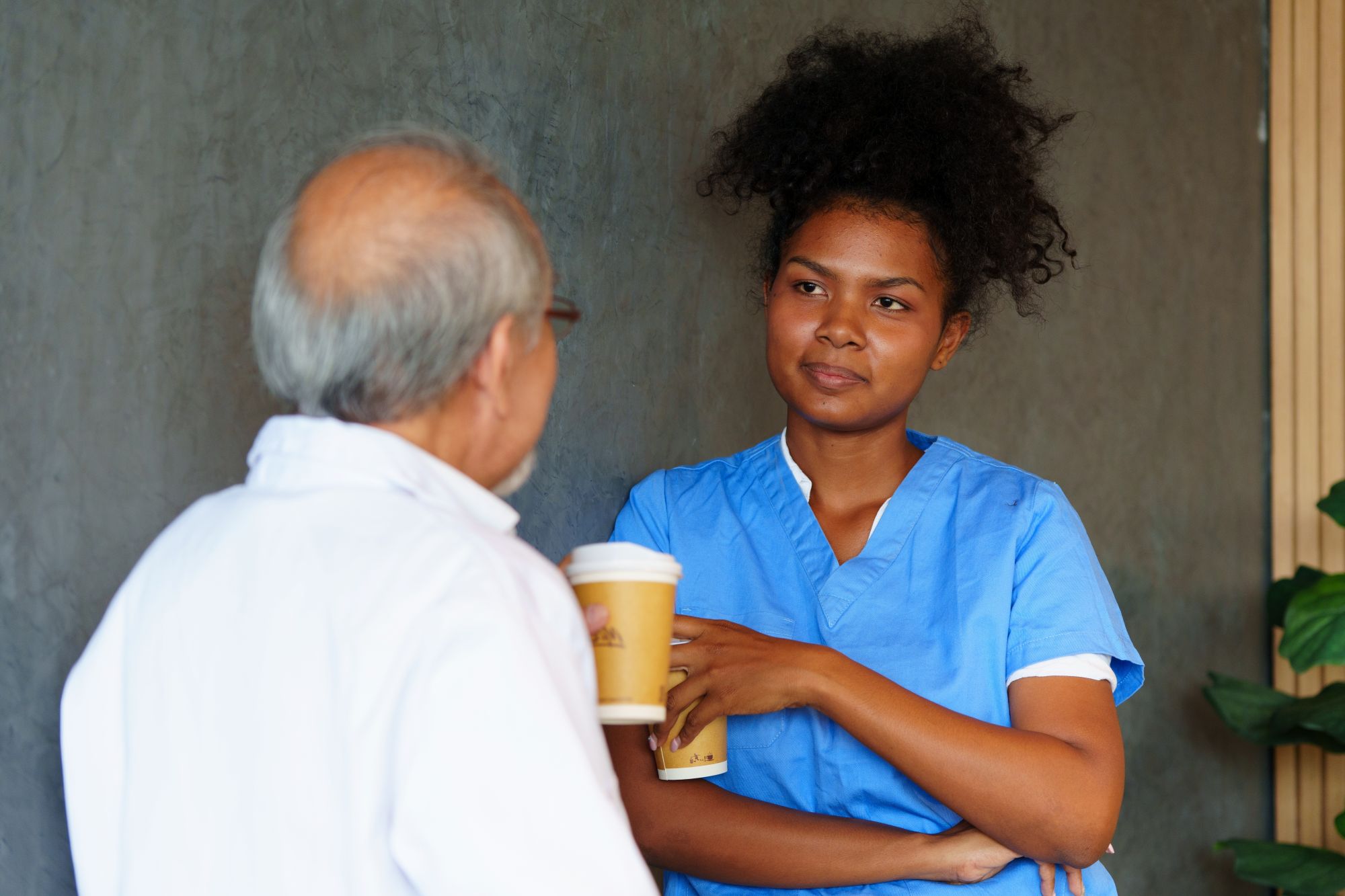 A cup of tea can determine whether people get the help they need