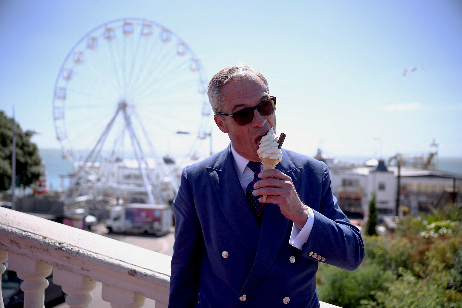 Nigel Farage doesn't care about Clacton