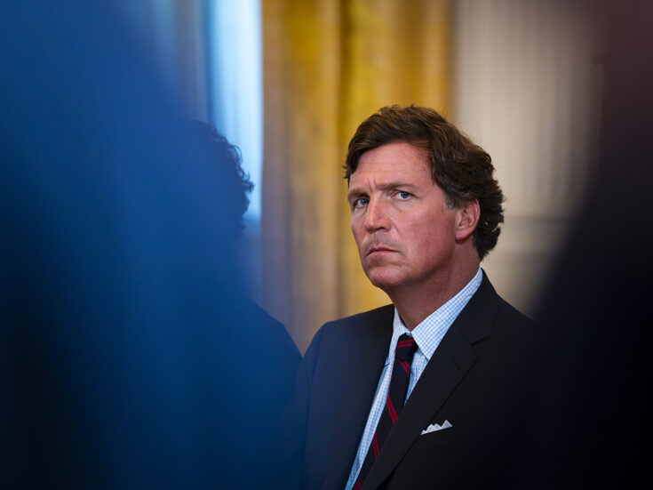 Inside Tucker Carlson’s homespun HQ