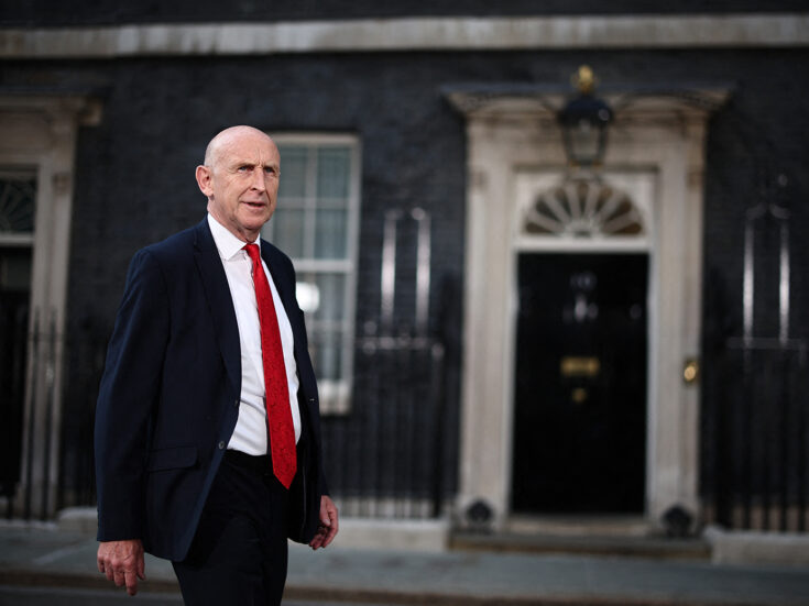 Andy Burnham appoints John Healey as Chancellor