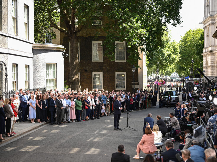 Yet another first day at No 10