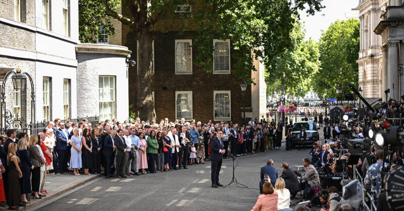Yet another first day at No 10