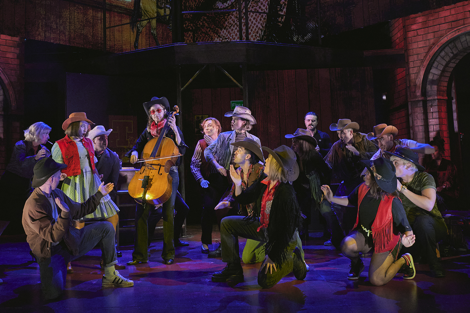 newstatesman.com - Kate Mossman - Trainspotting the musical puts line dancing at the heart of the heroin experience