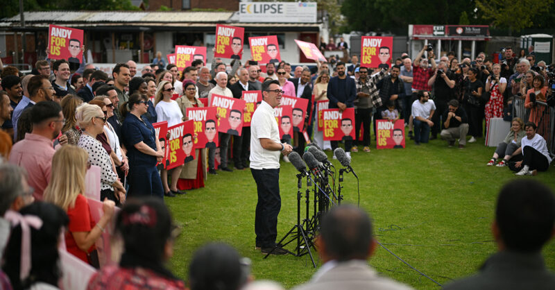Andy Burnham against the mainstream media