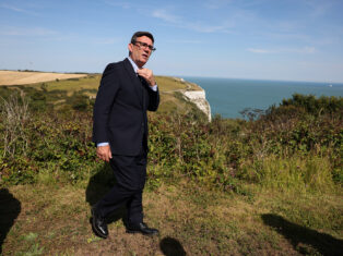 Andy Burnham's beachside bonanza