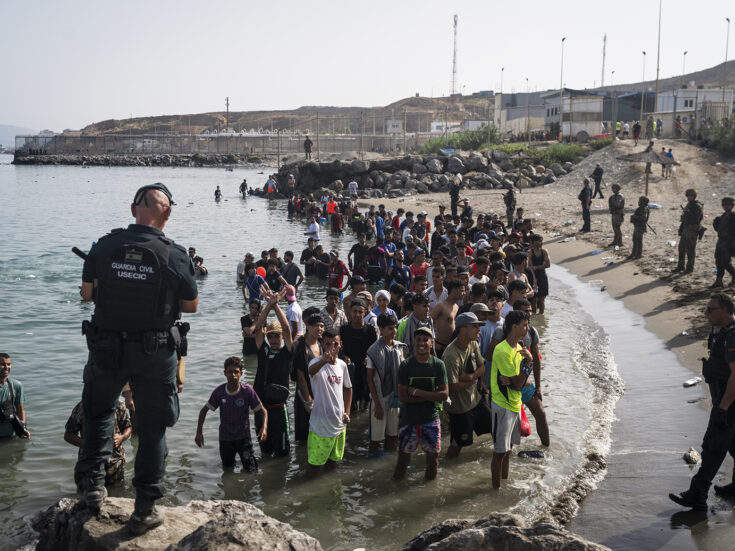 Photo of Ceuta after the migrant surge