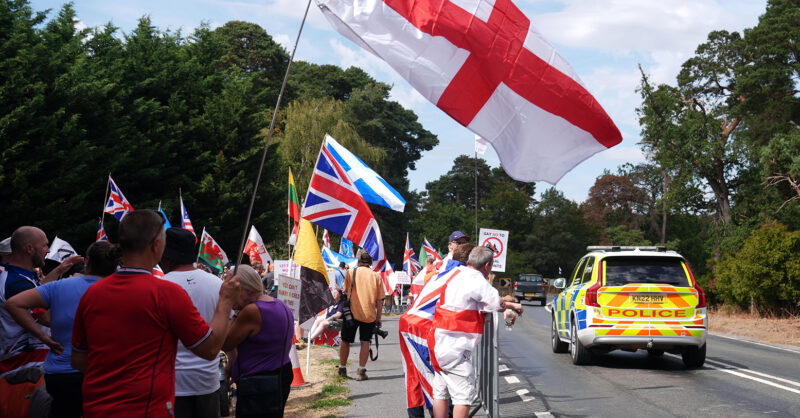 Race riots have become an annual British event