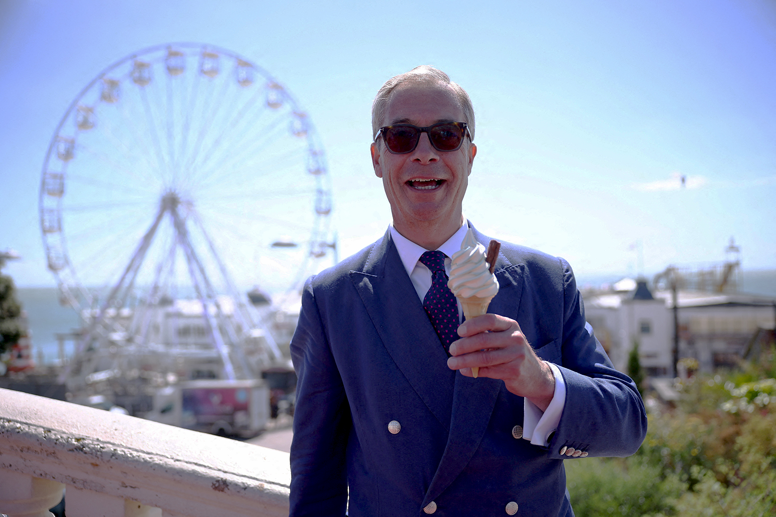 "He's made us look like right plonkers": Clacton prepares for more Farage