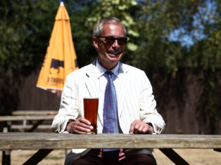 Nigel Farage isn't laughing any more
