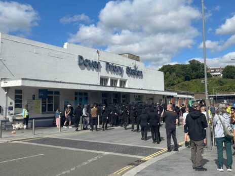 Portsmouth’s anti-migrant protesters have given up on democracy