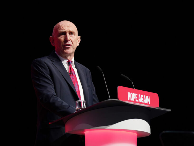 John Healey renews old ties to New Labour