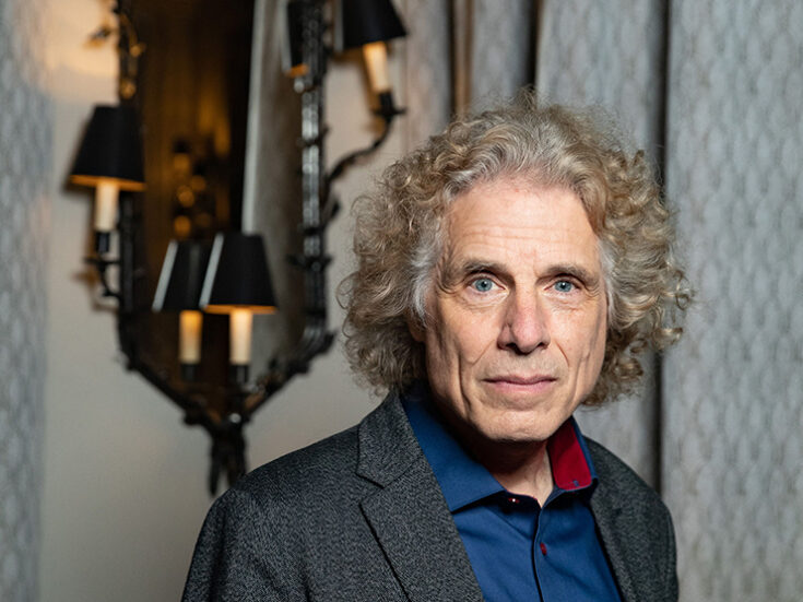 Photo of Steven Pinker: “Something that’s arbitrary can be highly rational”