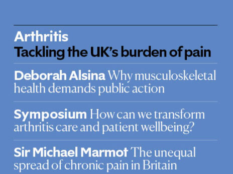 Arthritis: tackling the UK’s burden of pain