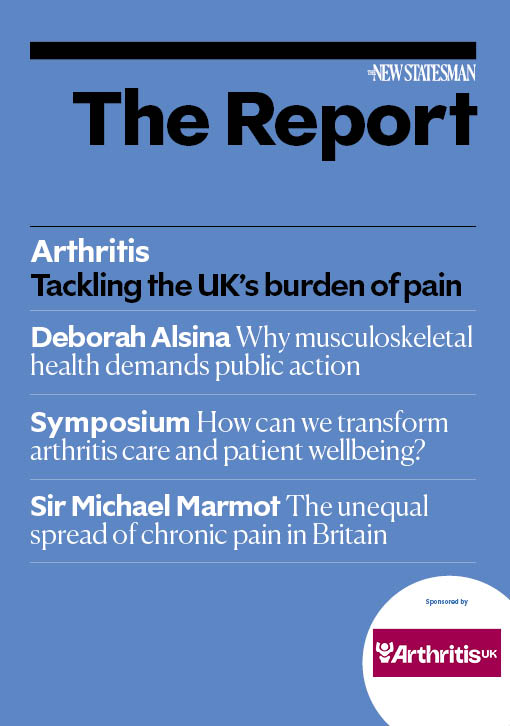 Arthritis: tackling the UK’s burden of pain