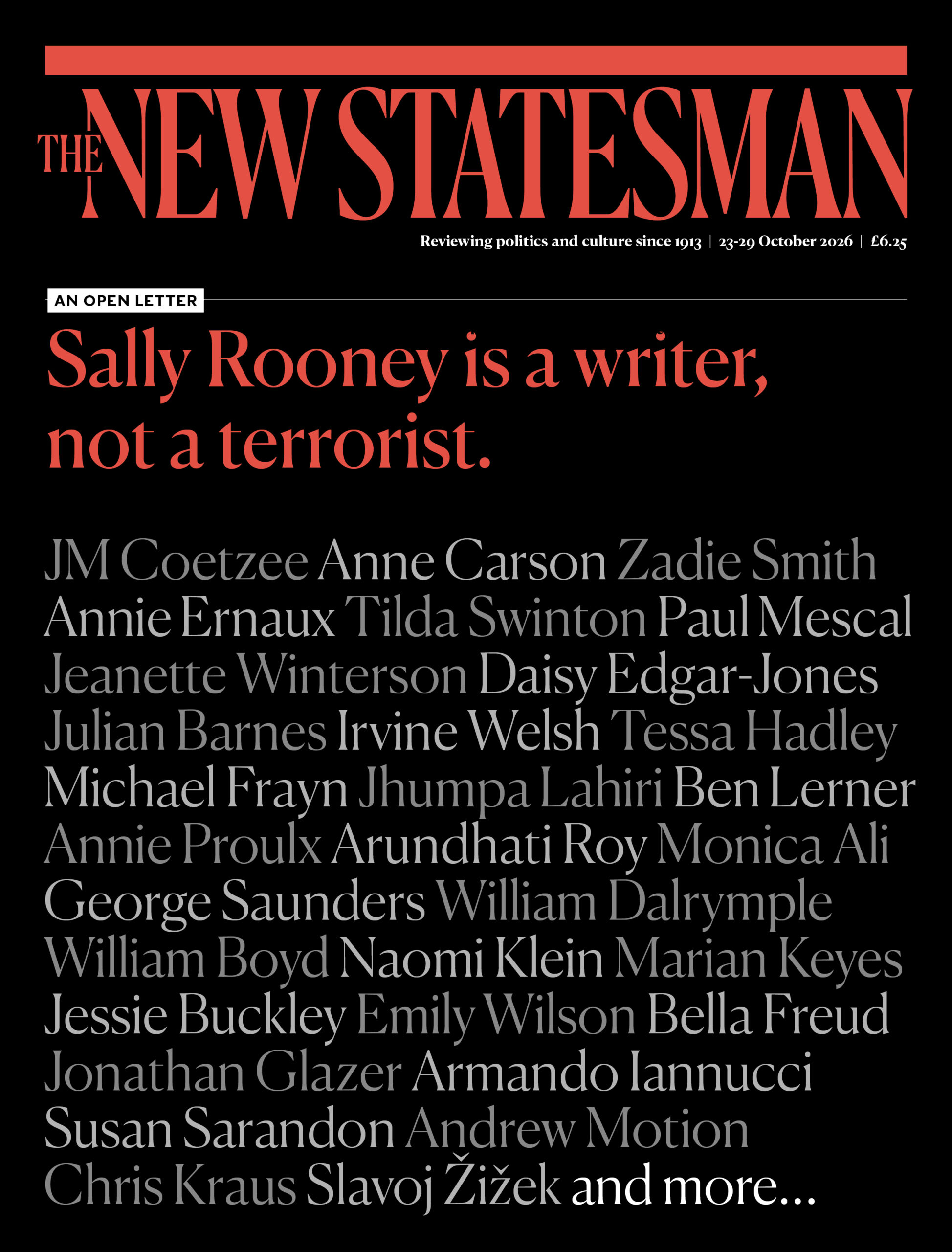 Sally Rooney is a writer, not a terrorist