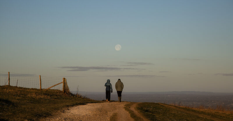 Why take a walk in the country without someone you fancy?